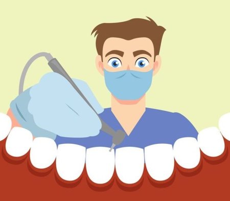 Зубной доктор вектор