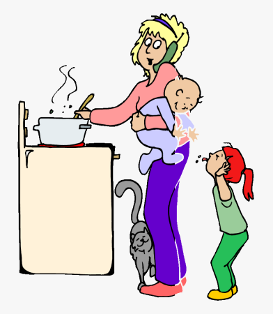 Уборка готовка глажка