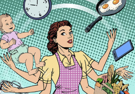 Мама домохозяйка