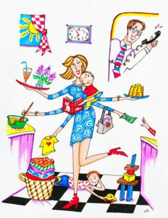 Домохозяйка профессия для детей