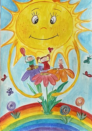 Рисунок на тему пусть всегда будет солнце