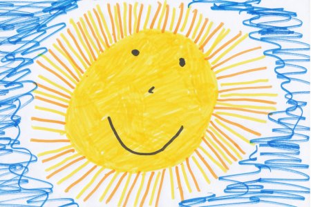 Рисование на тему пусть всегда будет солнце