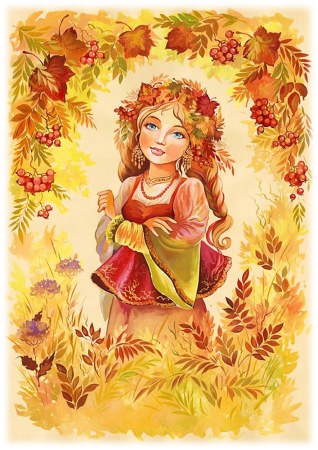 Портрет осени рисование в подготовительной группе