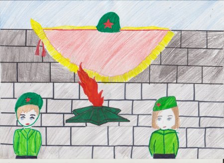 Рисунки на тему Наследники Победы