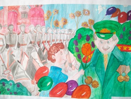 Конкурс рисунков Наследники Великой Победы