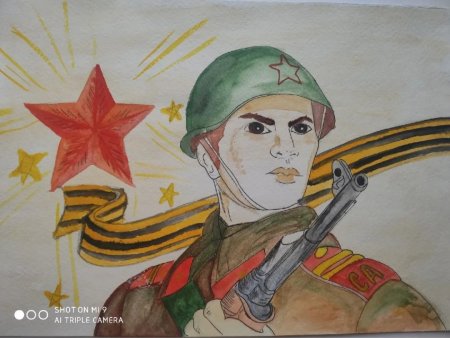 Выставка рисунков мы Наследники Победы