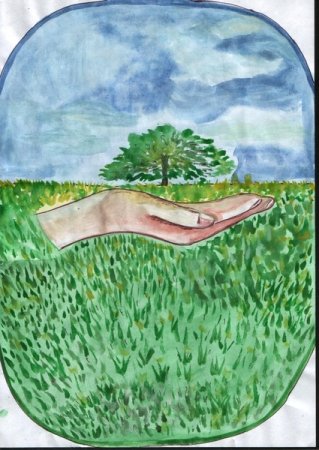 Рисунок на тему природа