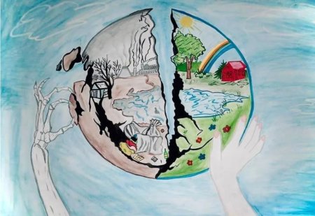 Плакат на тему экология