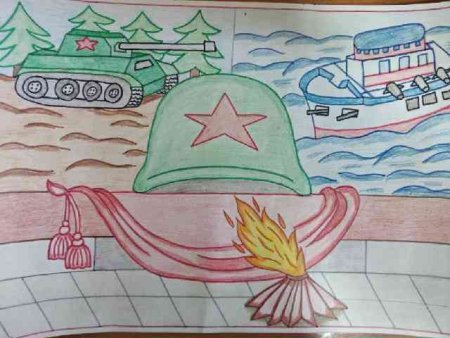 Выставка рисунков мы Наследники Победы