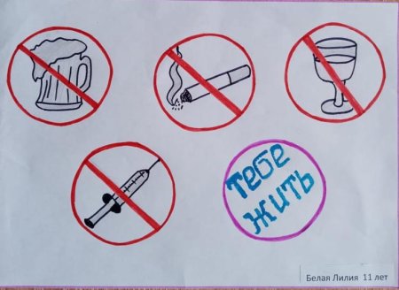 Вредные привычки рисунок