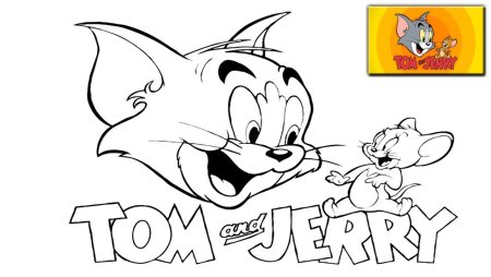 Том и Джерри рисунок