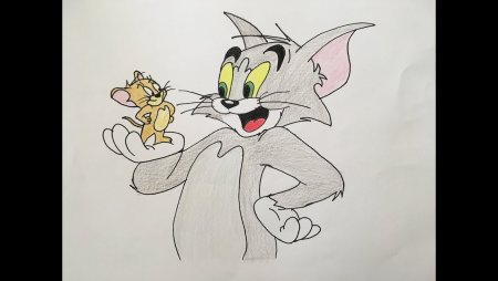 Том и Джерри для рисования