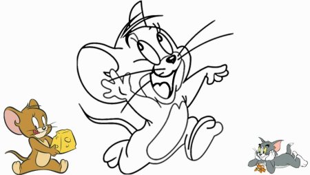 Том и Джерри рисунок