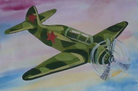 Детские рисунки самолетов