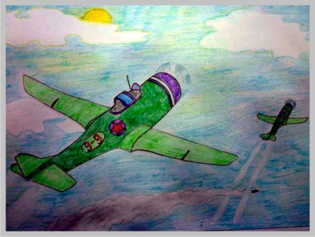 Рисунки на тему второй мировой