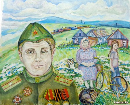 Детские плакаты ко Дню Победы