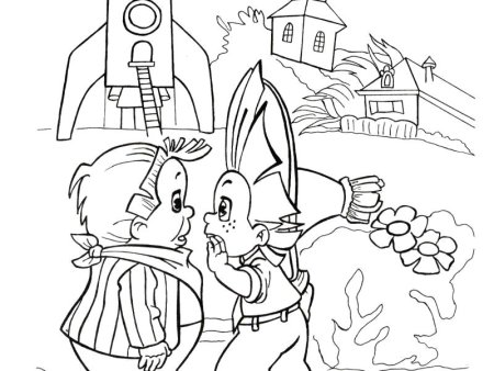 Незнайка приключения Незнайки и его друзей