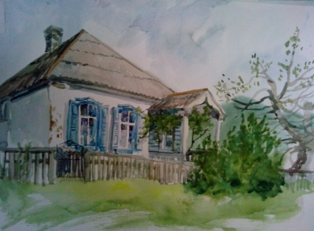 Рисование природа Кубани