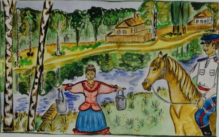 Нарисовать рисунок моя станица