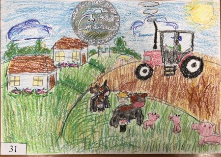 Рисунок на кубанскую тему