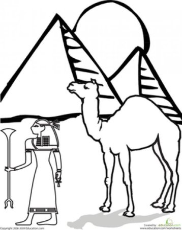 Древний мир Египта рисунок древнего Египта 5 класс