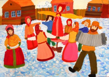 Иллюстрации народных праздников