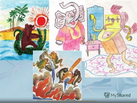 Корней Чуковский конкурс рисунков