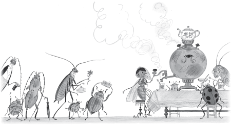 Муха Цокотуха иллюстрации Сутеева