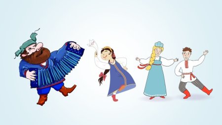 Русские народные Веселые танца