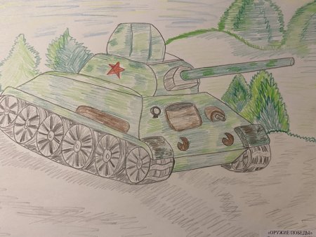 Военная машина полуторка рисунок