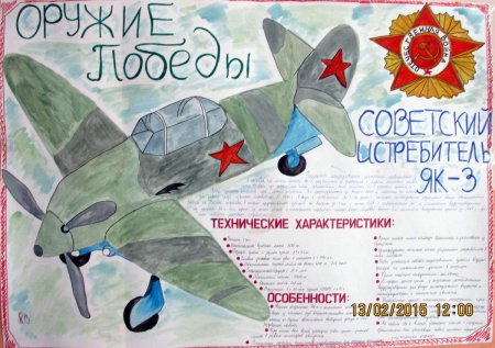 Конкурс рисунков оружие Победы