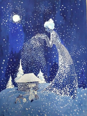 Рисование на тему новый год