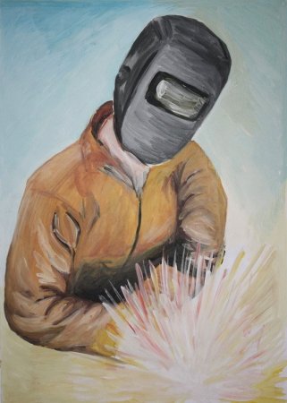 Сварщик картина