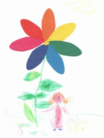 Рисование Аленький цветочек