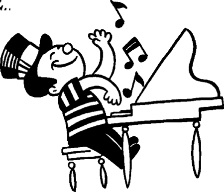 Веселый пианист