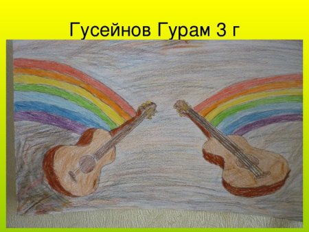 Рисование на тему муз инструменты