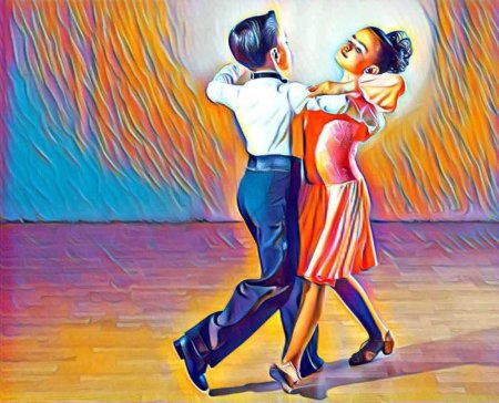 Спортивные танцы раскраска