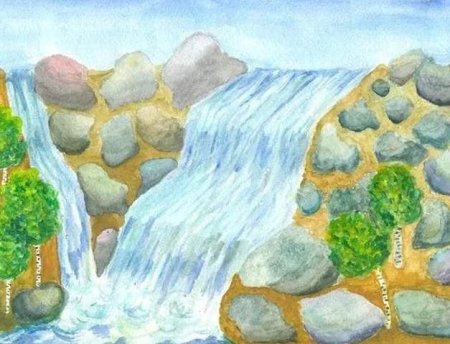 Река Терек Лермонтов