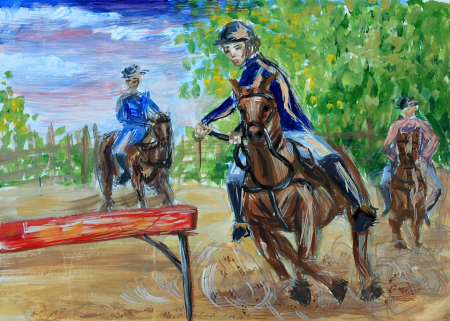 Конкур картина