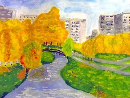 Мы рисуем улицу рисунки детей