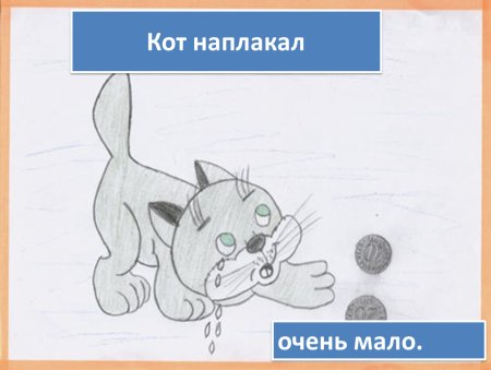 Кот наплакал