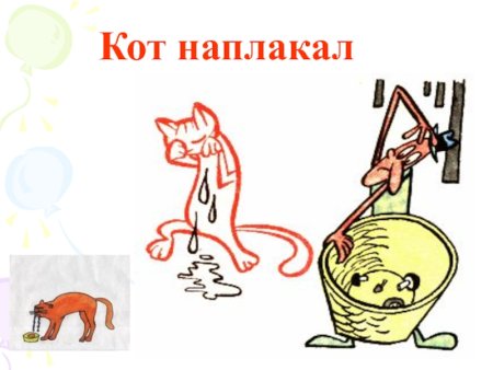 Кот наплакал фразеологизм
