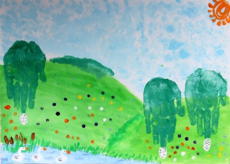 Рисование на тему моя Родина