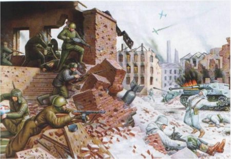 Сталинградская битва рисунки детей