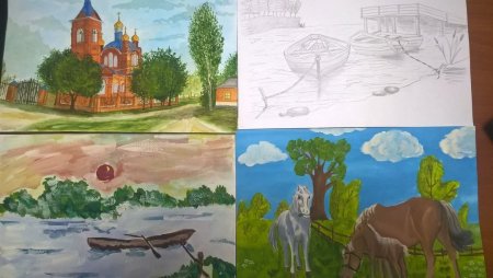 Рисунки на тему Донской край