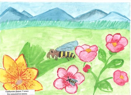 Природа Астраханского края рисунки