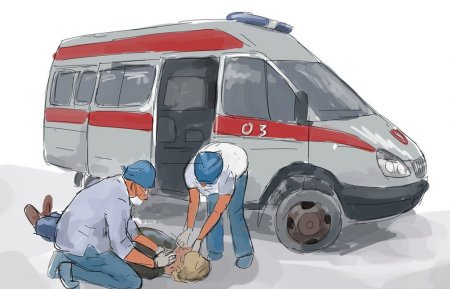 Зарисовка скорой помощи