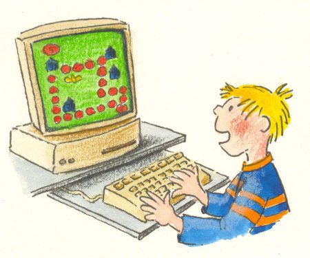 Компьютерные игры рисунок