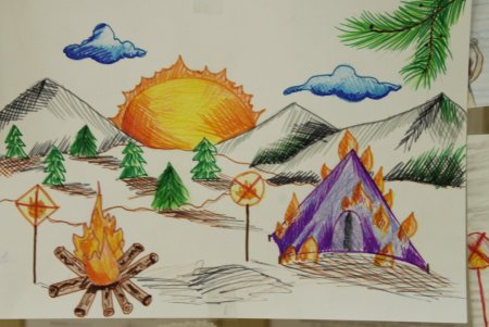 Безопасная Кубань рисунки