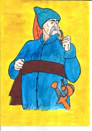 Иллюстрация к произведению Тарас Бульба для 7 класса